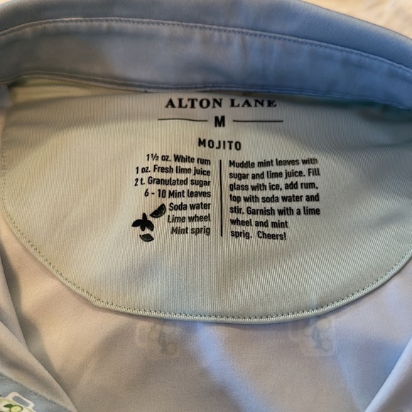 Like New Alton Lane Mojito Polo, Medium - Picture 2 of 5